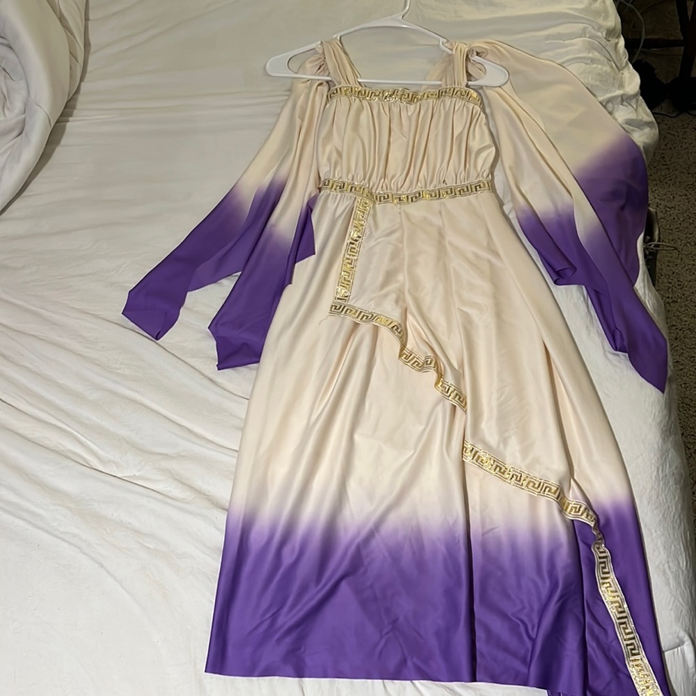 Greek goddess costume for girls size 8-10